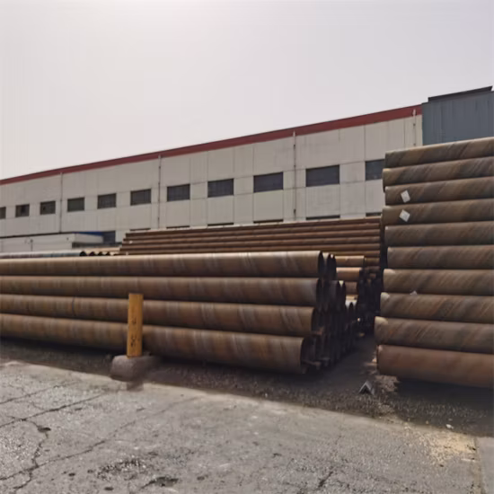 ASTM A36 A53 A106 LSAW SSAW 鋸 ERW 大直径 Sch 40 炭素鋼スパイラル溶接管パイプ亜鉛メッキ螺旋鋼管 API5l 材料